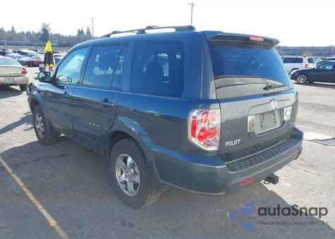 2006 Honda Pilot Ex-L from USA, damaged, VIN 2HKYF18686H509474